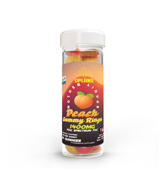 Peach 1400MG Mother Liquor Gummies