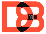 Delta 8 D8 Hi logo