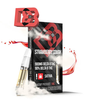 D8-HI Strawberry Cough delta 8 threaded cartridge product