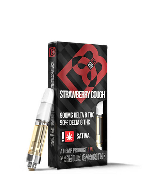 D8-HI Strawberry Cough delta 8 threaded cartridge