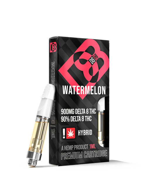 D8-HI Watermelon delta 8 threaded cartridge